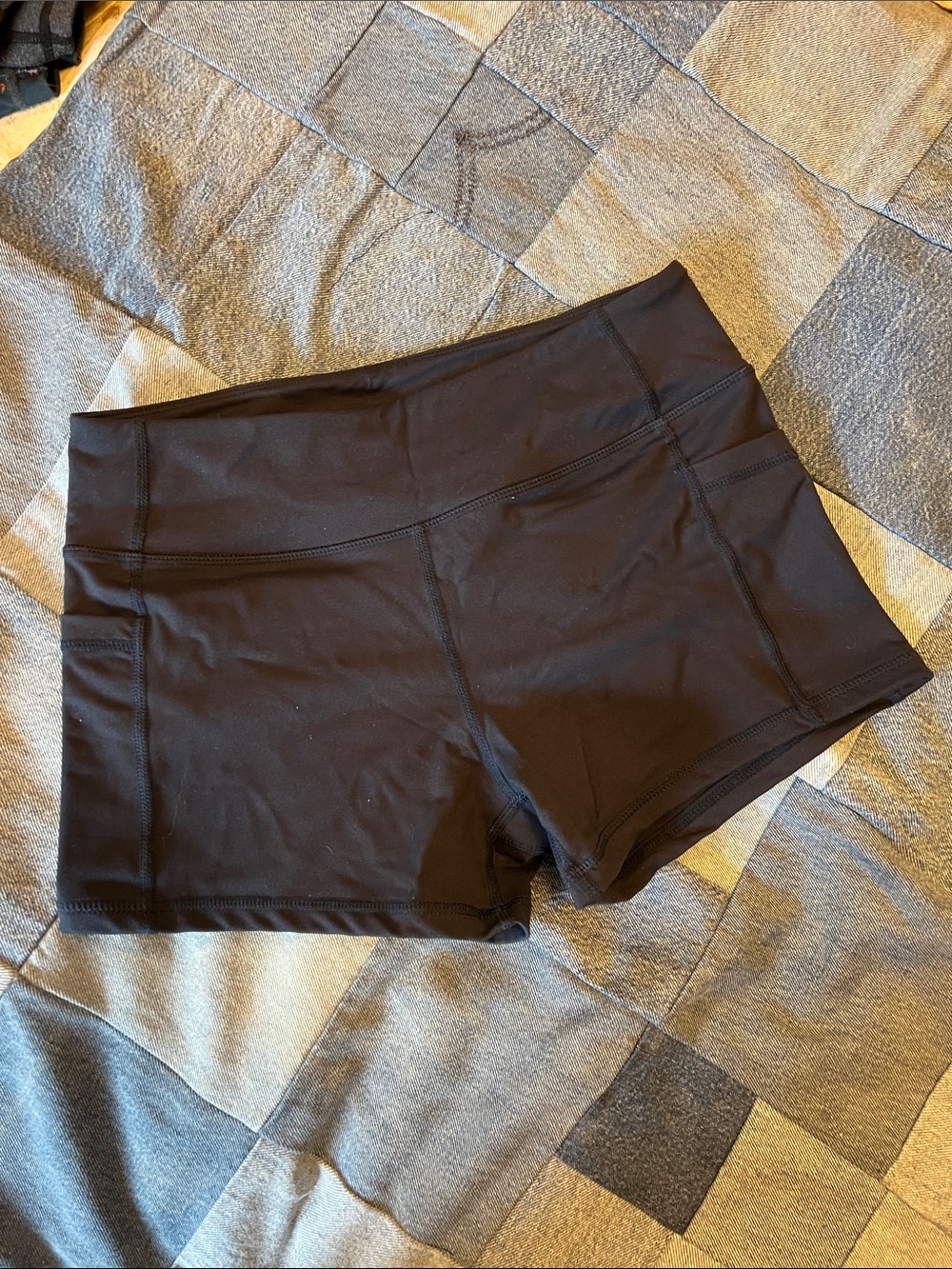 Born Primitive Navy Athletic Stretch Shorts